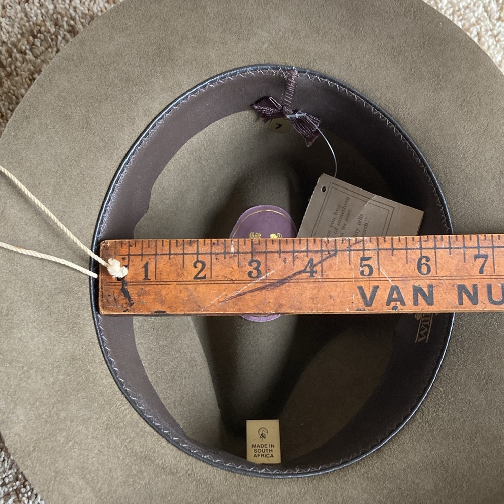 NWT Deadstock Willis & Geiger Mini Safari Felt Gazelle Hat 7 Outdoor Adventure - Picture 14 of 15